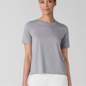✨Eileen Fisher 100% Organic Cotton Tee - Size Large